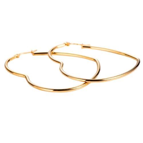 Arete Argolla corazón mujer Chuncky