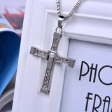 Collar Cruz Toretto Titanio Rápidos y Furiosos Hombre Varón Regalo