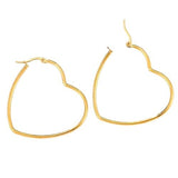 Arete Argolla corazón mujer Chuncky