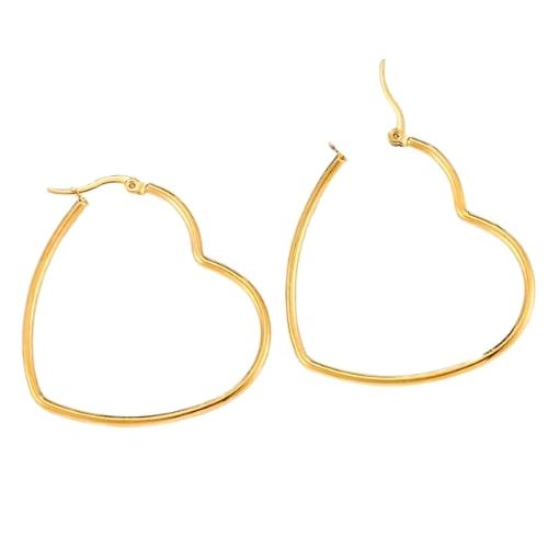 Arete Argolla corazón mujer Chuncky