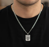 Collar Alianza Acero Hombre pulido