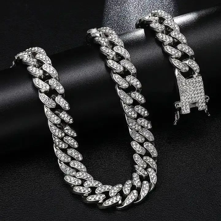 Collar Cadena Cubana Hombre Inoxidable
