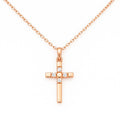 Collar Cruz Bright minimalista Mujer