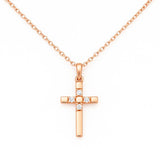 Collar Cruz Bright minimalista Mujer