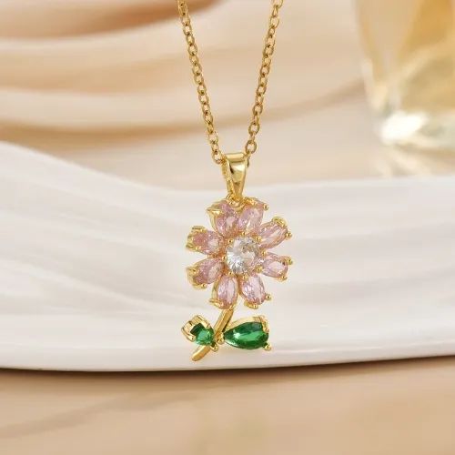 Collar Girasol Giratorio Antiestrés Mujer Verde Regalo